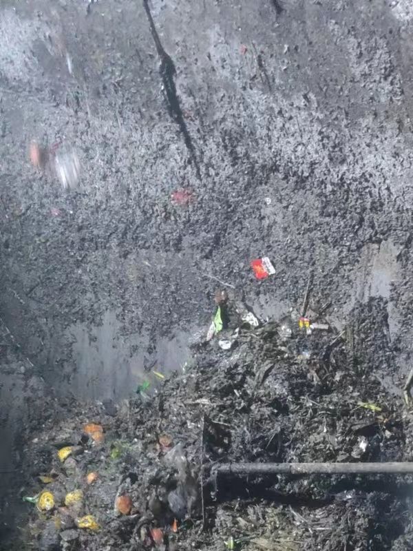 槐荫污水池清理